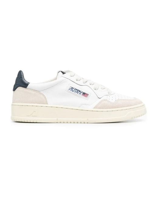 Autry White Sneakers for men