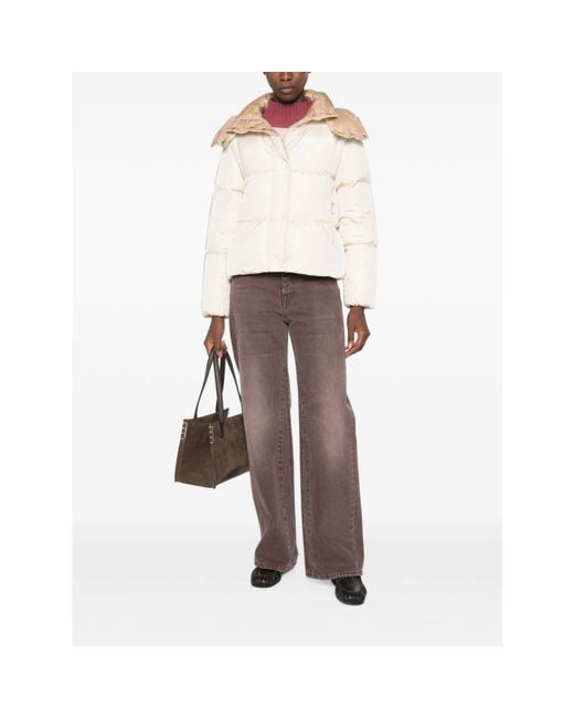 Down Jackets Moncler de color Natural