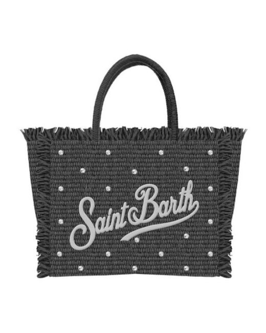 Tote Bags Mc2 Saint Barth de color Black