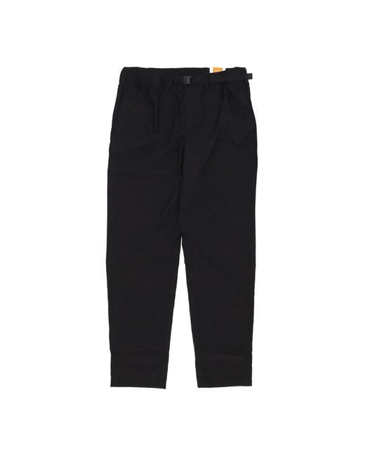 Timberland Black Straight Trousers for men