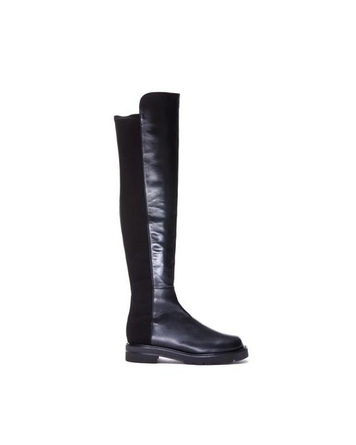 Stuart Weitzman Over-Knee Boots in het Blue