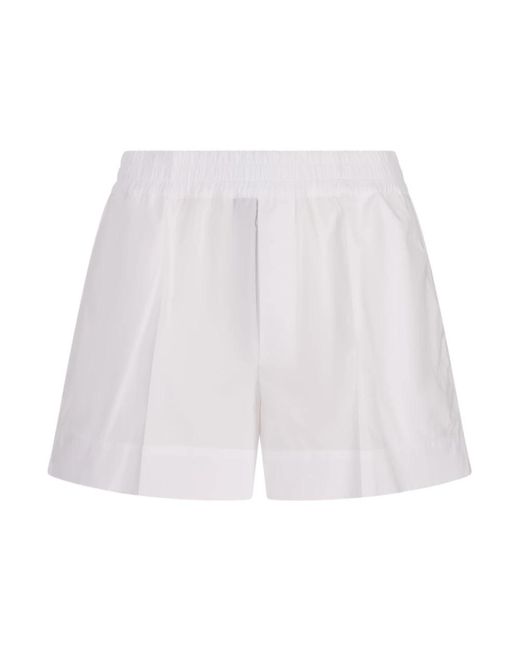 Shorts de algodón blanco canyox P.A.R.O.S.H. de color White