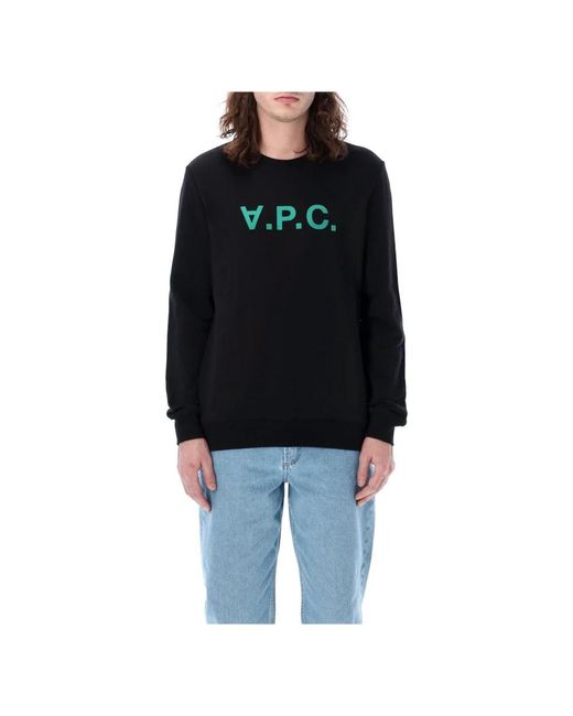 A.P.C. Black Sweatshirts for men