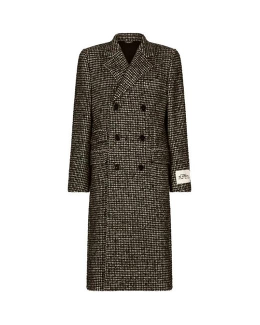 Coats > double-breasted coats Dolce & Gabbana pour homme en coloris Multicolor