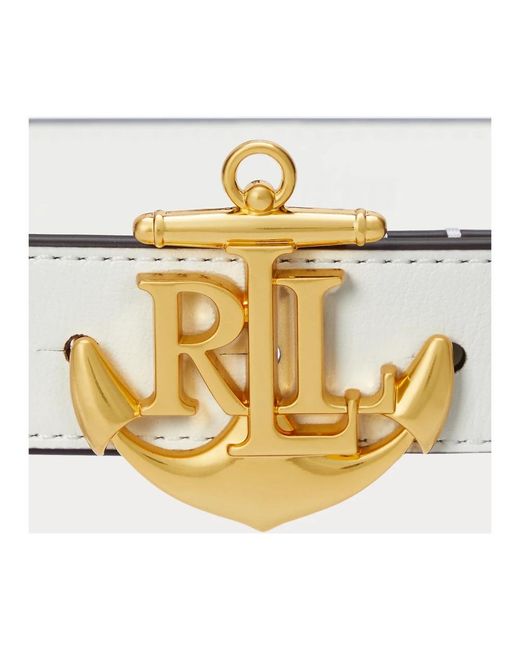 Ralph Lauren White Belts
