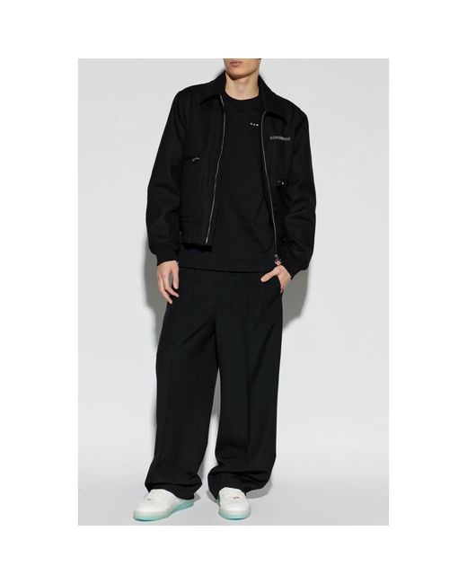 Casablanca Jacket Met Logo in het Black voor heren