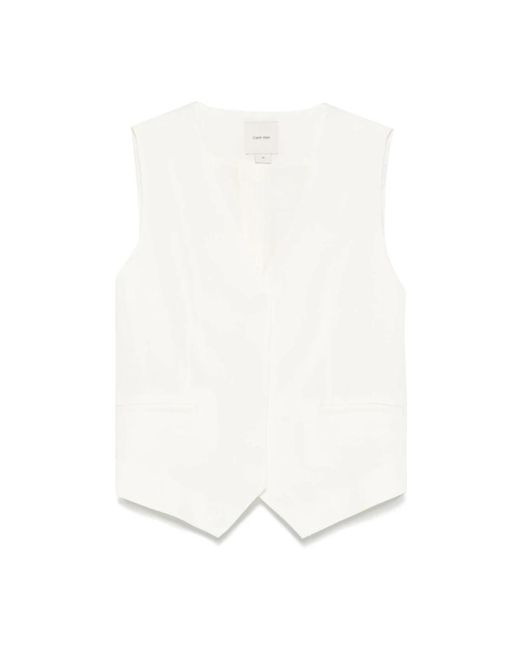 Vests di Calvin Klein in White