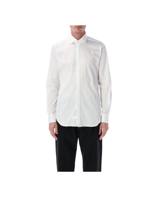 Xacus White Formal Shirts for men
