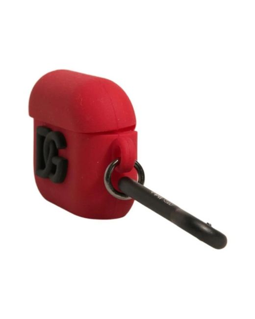 Dolce & Gabbana Red Headphones for men