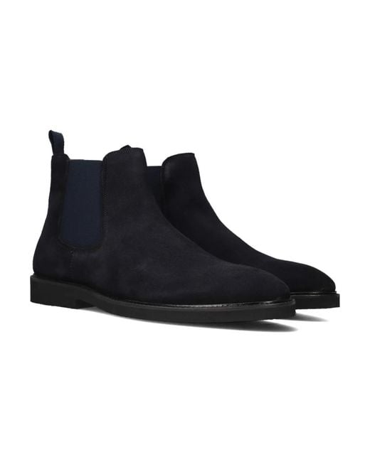 Mazzeltov Elegante Chelsea Boots Für Herren in Blue für Herren