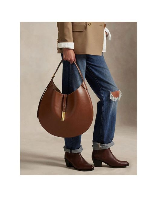 Polo Ralph Lauren Brown Shoulder Bag