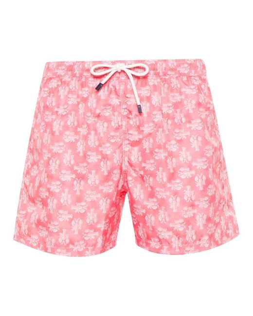 Fedeli Pink Beachwear for men
