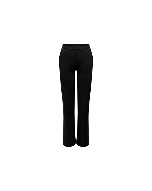 Jacqueline De Yong Black Wide Trousers