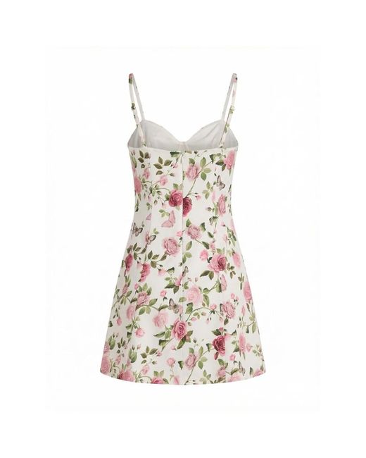 Alice + Olivia White Short Dresses