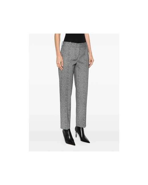 Ermanno Scervino Gray Tapered Trousers