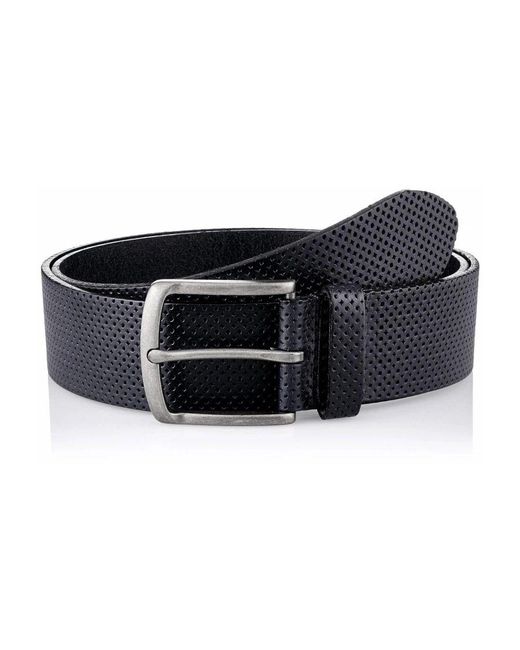Brax Blauer Lässiger Gürtel Für Herren in Black für Herren