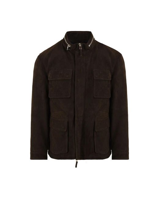 The Jack Leathers Black Leather Jackets for men