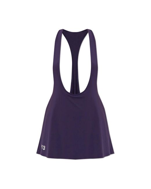 Y-3 Jumpsuits & Playsuits ,Paars ,Jumpsuits & Playsuits in het Blue