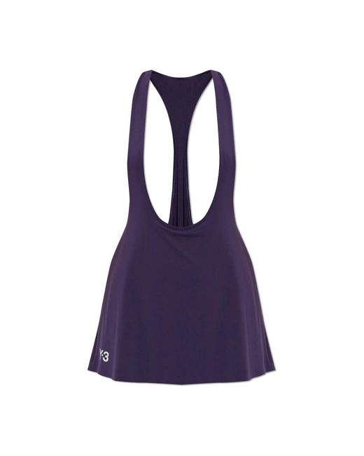 Y-3 Jumpsuits & Playsuits ,Paars ,Jumpsuits & Playsuits in het Blue