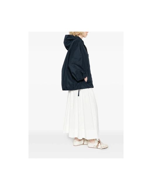 Max Mara Blue Rain Jackets