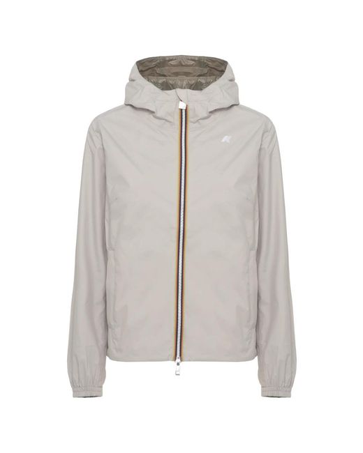K-Way Reversible Jacket in het Gray