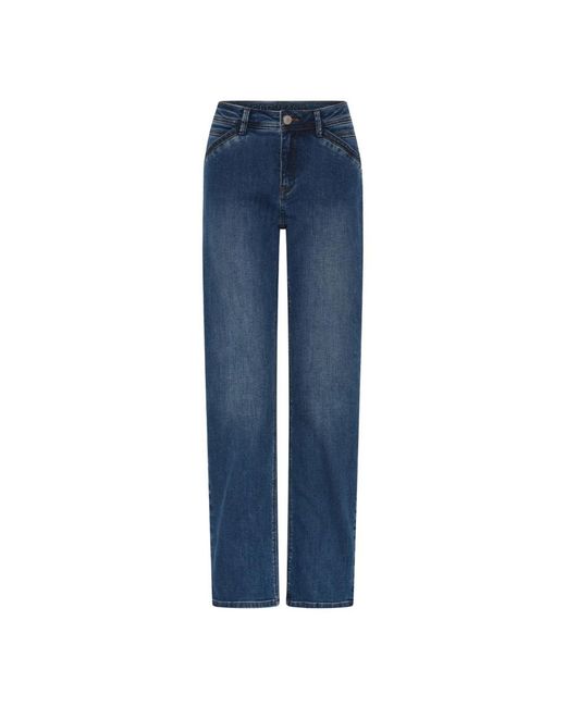 Cro Jeans ,Blauw ,Straight Jeans in het Blue