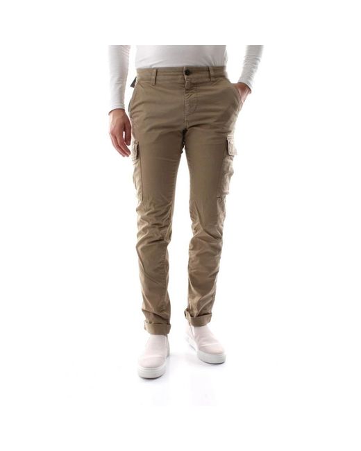 Mason's Chile Cargo Pant in het Natural voor heren