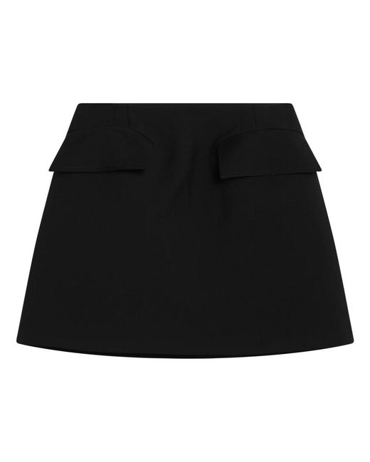 Alexander McQueen Black Short Skirts