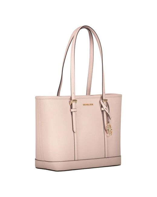 Michael Kors Pink Klassische Leder Tote Tasche