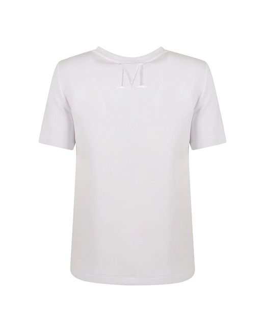 T-Shirts Max Mara de color White
