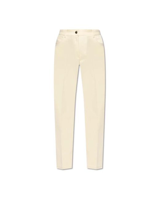 Moncler Broeken ,Katoen Katoenen Broek in het Natural
