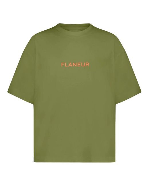 T-Shirts di flâneur in Green da Uomo