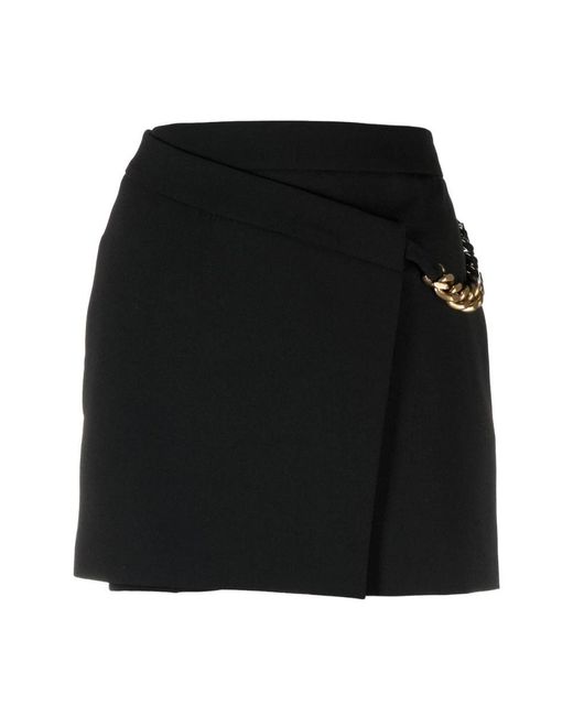 Minifalda de cadena corta Stella McCartney de color Black
