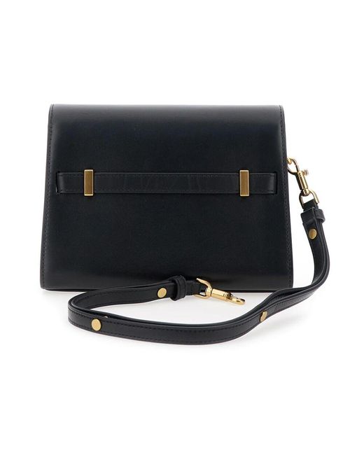 Tory Burch Black Schwarze lee radwill tasche