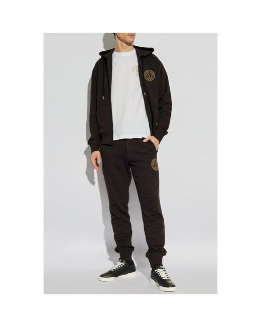 Versace Jeans Couture Kapuzenpullover in Black für Herren