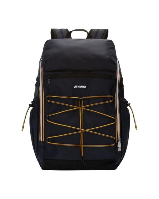 K-Way Black Backpacks