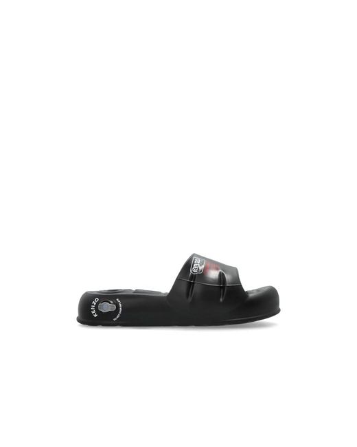 KENZO Black Sliders
