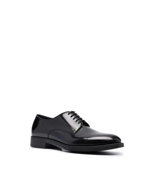 Giorgio Armani Black Business Shoes for men