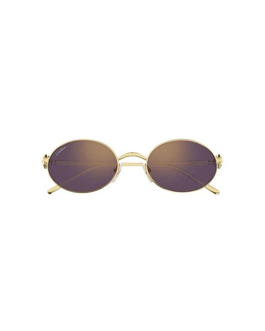 Cartier Yellow Sunglasses