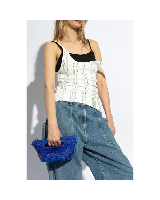 Handbags The Attico de color Blue