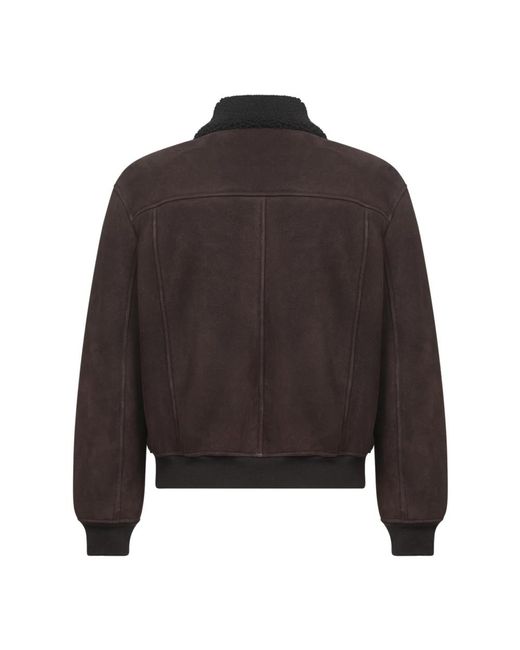 Tagliatore Brown Leather Jackets for men