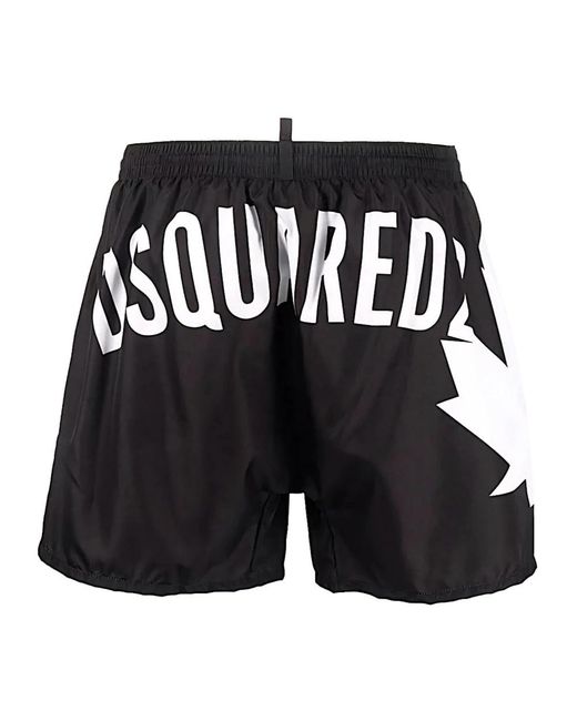 DSquared² Costume Da Bagno in Black für Herren