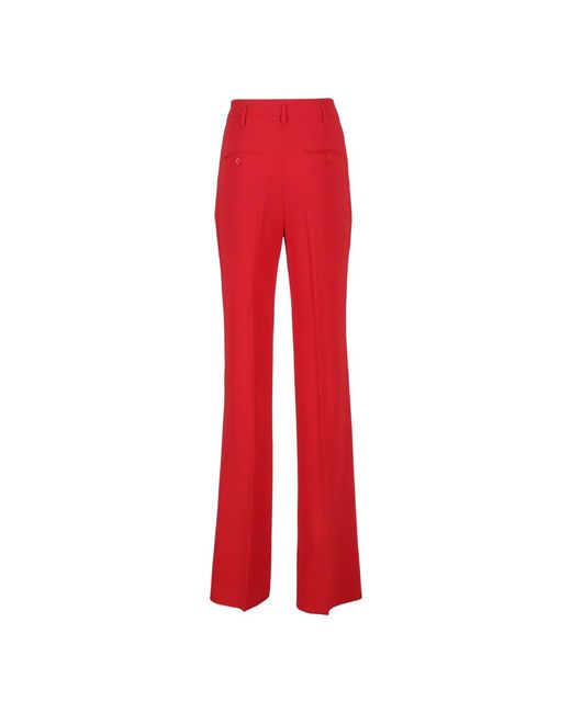 Trousers > wide trousers Max Mara Studio en coloris Red
