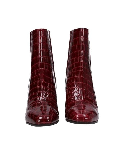 Aquazzura Red Heeled Boots