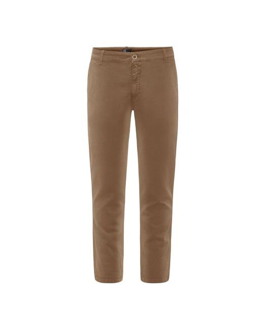 Slim-Fit Trousers di Bomboogie in Brown da Uomo