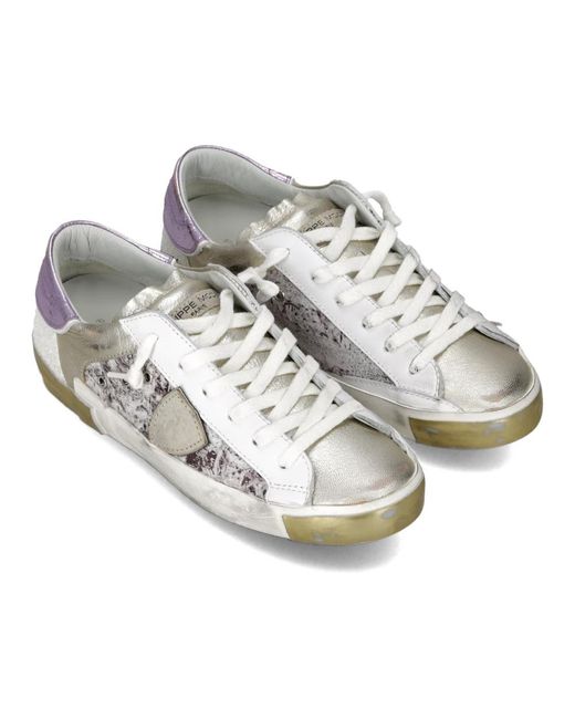 Philippe Model White Sneakers