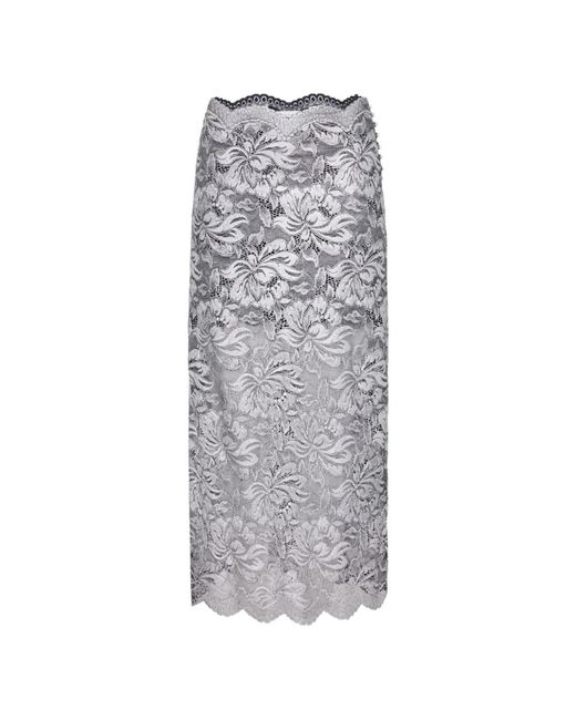 Rabanne Midi Skirts in het Gray