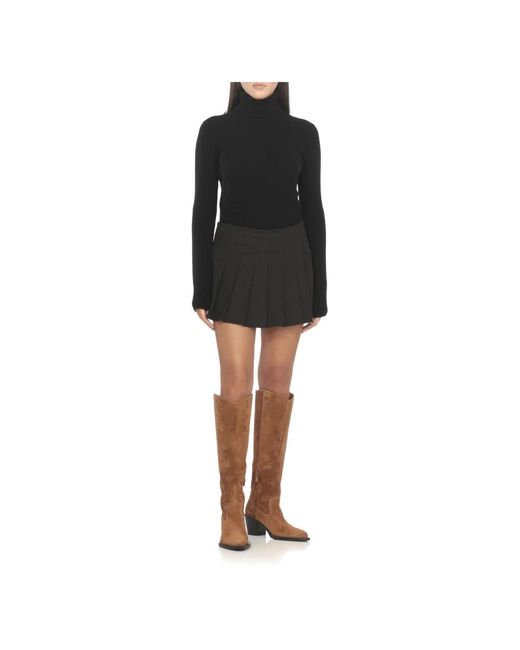 Stuart Weitzman Brown Braune Wildlederstiefel Pfeilzehen