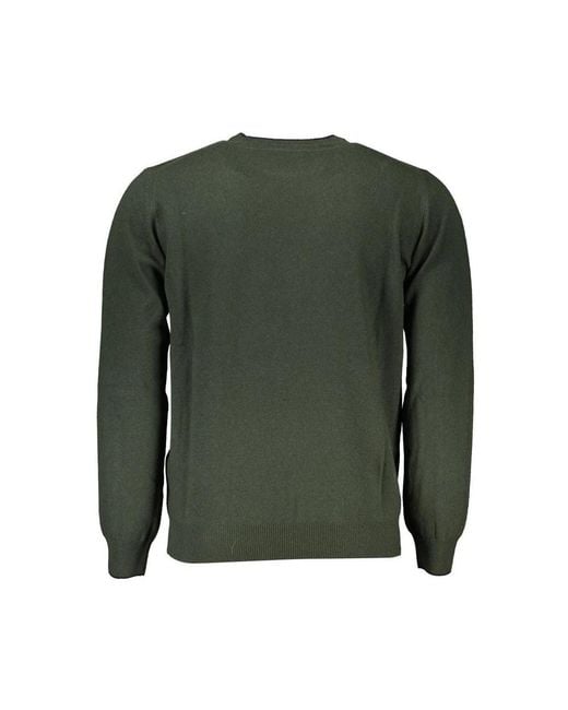 Harmont & Blaine Green Round-Neck Knitwear for men