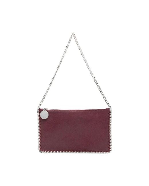 Stella McCartney Shoulder Bags in het Purple